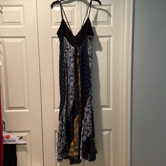 Topshop Patterned Slip Dress - Picture 4 of 4